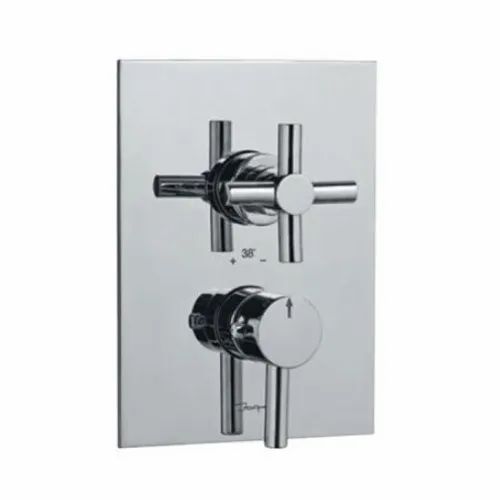 Jaquar Solo Exposed Plate Concealed Thermostatic Shower Mixer