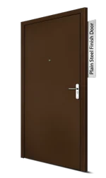 Plain Steel Finish Door